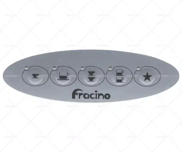 membránová klávesnice Fracino d 133 mm š 40,5 mm Tovární Cena