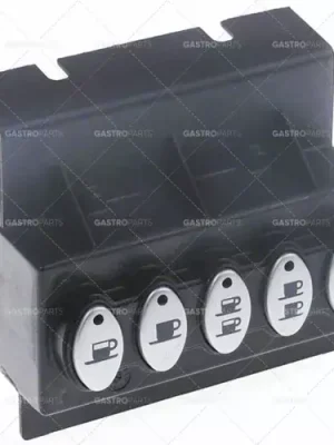 panel s tlačítky 106 mm dlouhý 50 mm široký 5 tlačítek Zlevněný