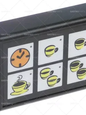 panel tlačítek dlouhý 88 mm široký 60 mm 6 tlačítek Cenový Hit