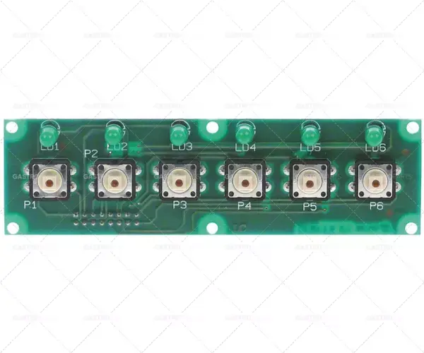 klávesnice PCB kávovaru MILANO D 123 mm Š 35 mm 6 tlačítek Top Prodej