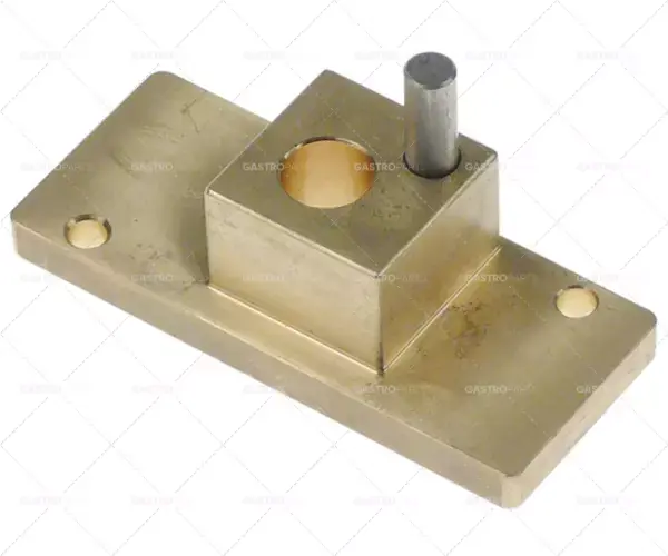 Nakupujte Hned příruba pro dveřní kliku mosaz D 95 mm Š 40 mm V 28,5 mm otvor ø 14 mm