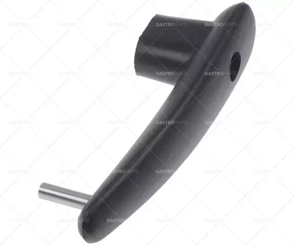 Oblíbený Dveřní madlo d 220 mm š 50 mm v 62 mm černý plast