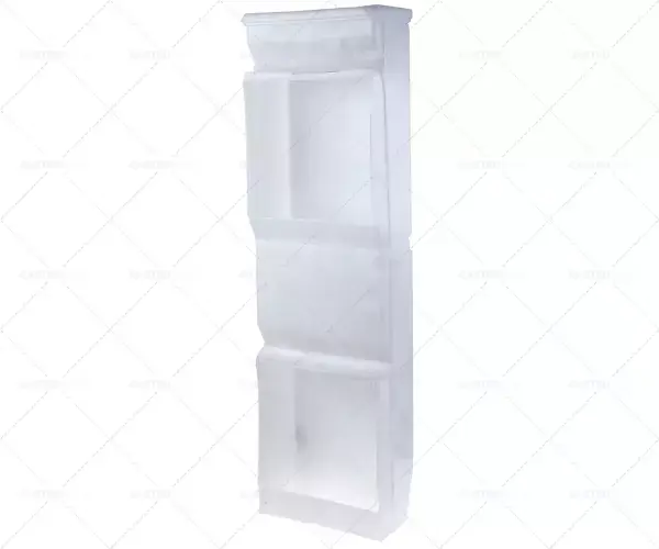 odtokový žlab stroje na výrobu kostek 705 mm dlouhý 205 mm široký 105 mm vysoký Přímo Od Výrobce
