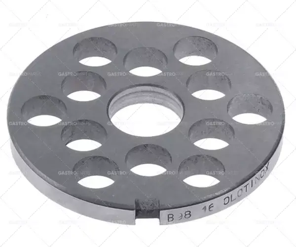 Rychlé Dodání síto na mletí masa o průměru. 97,6 mm typ32 velikost ok 16 mm 1 plochá montážní drážka