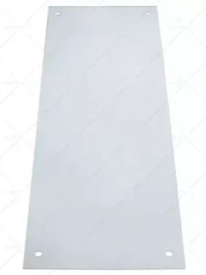 Zlevněný dvířka pro gril na kuřata D 740 mm Š 270 mm tloušťka 5 mm