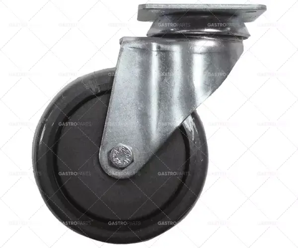 otočné kolečko ø 100mm upevnění desek 70x80mm vzdálenost otvorů 50/60mm ložisko kuličkové ložisko H 131mm Omezená Nabídka