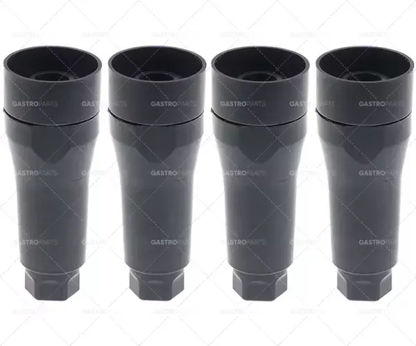 Omezená Nabídka nastavitelné nohy, sada, výška 116-126 mm, plast, 4 ks