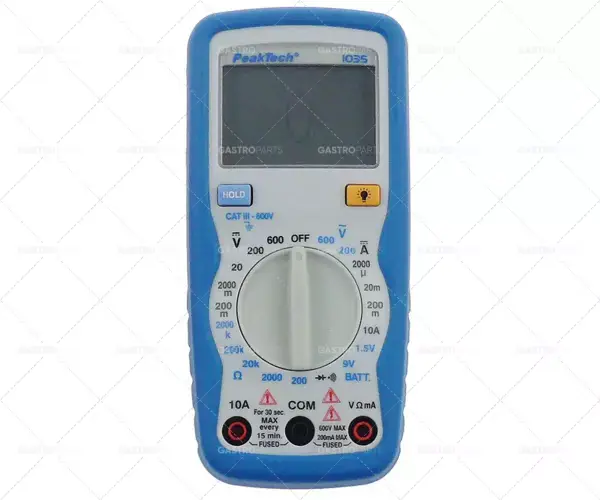 Nízká Cena peak tech multimetr typ 1035dmm 0.1mv-600VAC 0.1mv-600VDC