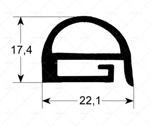 Speciální Cena profil těsnění dveří 2270 na měřidlech