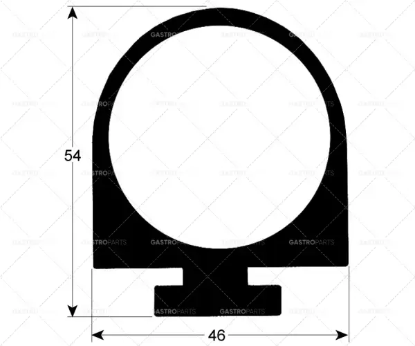 těsnění mrazicího prostoru 9993 pro měřiče černá Kup Teď