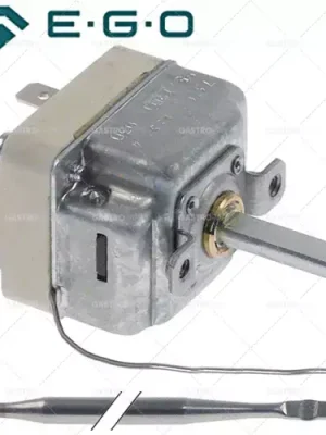 Novinka termostat 1NO sonda ø 3,9mm sonda L 127mm kapilární trubka 1500mm hřídel ø 6mm hřídel L 23mm