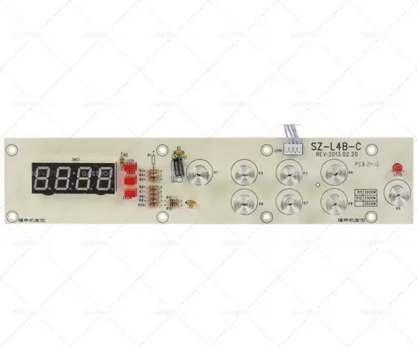Jen Po Omezenou Doba ovládací deska pro indukci délka 247 mm šířka 53 mm 8 tlačítek