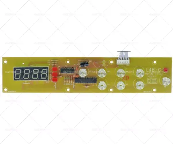 Cenová Bomba DPS klávesnice pro indukční zařízení GIC3535/GIC4035 D 247mm Š 53mm připojení klávesnice 7 kontaktních pinů