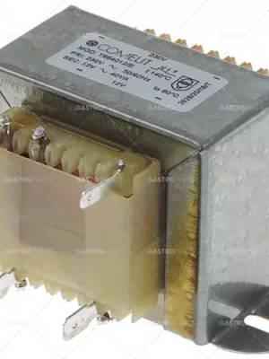 transformátor primární 230V sekundární 12V 40VA v 68mm d 66mm š 55mm připojovací faston 6,3mm 50Hz Omezená Nabídka