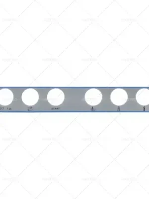 Nejprodávanější čelní fólie, myčka nádobí C43 vhodná pro HOONVED D 420 mm Š 45 mm
