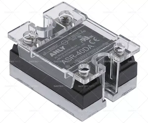 Výhodná Nabídka polovodičové relé ANLY 1 fáze 40A 24-280V 4-32VDC D 47,5mm Š 43mm šroubový typ ASR-40DA