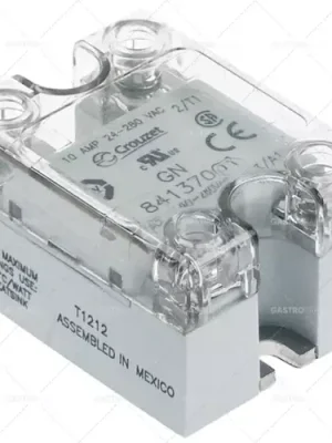 Pouze Dnes polovodičové relé CROUZET 1 fáze 10A 24-280V 90-280VAC D 58mm Š 49mm šroub nové edice