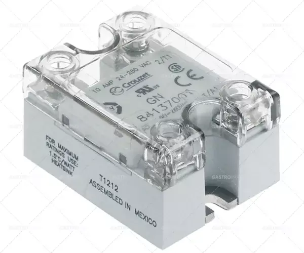 Pouze Dnes polovodičové relé CROUZET 1 fáze 10A 24-280V 90-280VAC D 58mm Š 49mm šroub nové edice