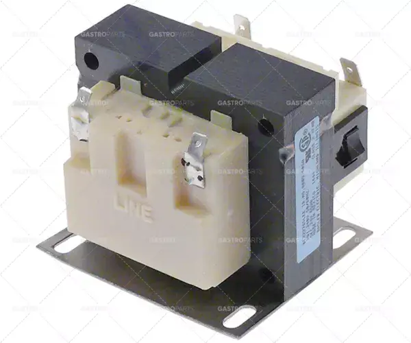 transformátor primární 240VAC sekundární 24VAC 65Va sekundární 2,7A v 65mm d 83mm š 76mm Oblíbený