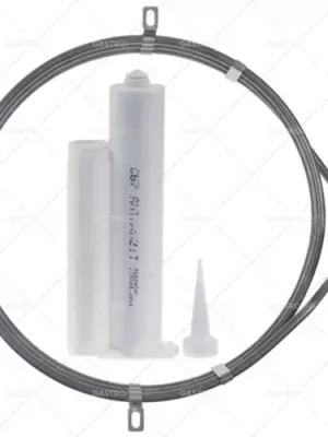 Pouze Dnes topné těleso, sada 2560W 230V topné okruhy 1 ID ø 220mm ED ø 235mm L 255mm H 45mm L1 20mm
