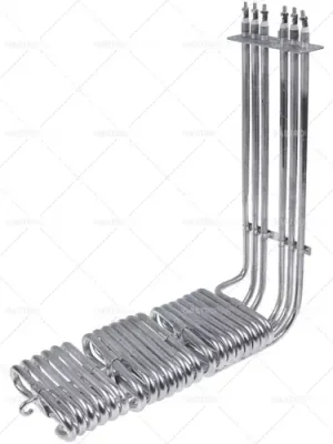 topné těleso 11000W 230 HK 3 L 310mm B 125mm H 320mm obdélníkového připojovací příruba M4 B2 93 mm Expresní Doručení