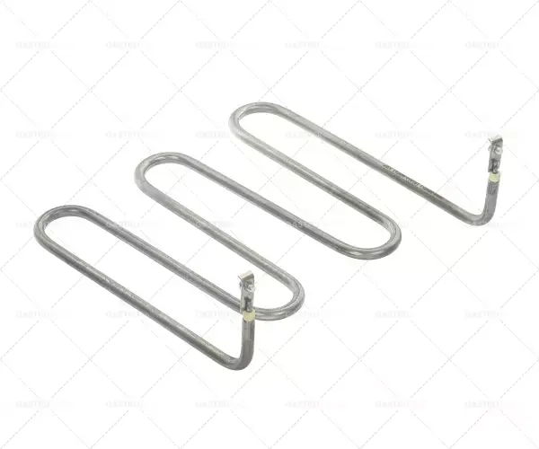 Horká Nabídka topné těleso 1100W 415V L 180 mm B 180 mm H 40 mm trubice o 6,5 mm přípoj M4