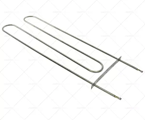 Značkový topné těleso 1250W 220V L 688 mm B 250 mm 270 mm FL FB 25 mm 131 mm LA připojení M4 trubka o 8,3mm HK 1