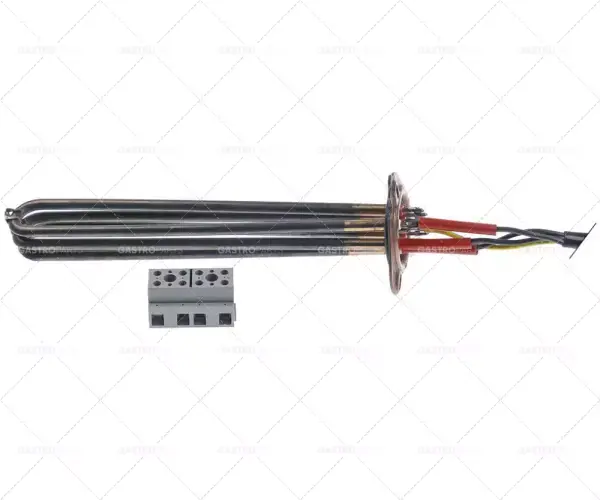 Časově Omezené topné těleso 5000W 380-420V montáž ø 47,5mm topné okruhy 3 D 265mm Š 39mm V 32mm