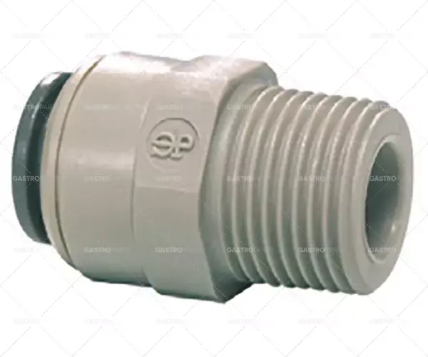 násuvné šroubení John Guest s přímým závitem 3/8" BSPT připojení potrubí 5/16" Cenově Výhodný