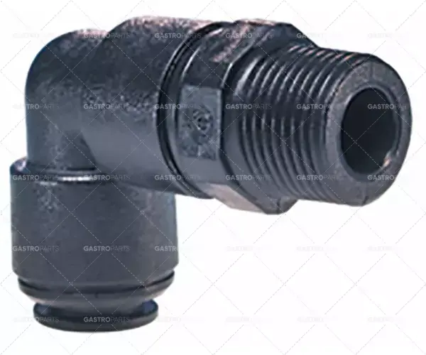 Rychlé Dodání šroubení John Guest s úhlovým závitem 1/4" BSP ø8 mm