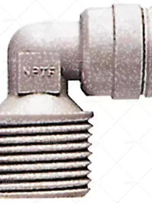 násuvné šroubení John Guest s úhlovým závitem 1/4" NPTF připojení potrubí 3/8" Nízká Cena