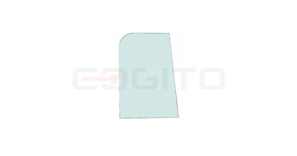 Značkový SKLO PRAVÁ STRANA ZADNÍ POSUVNÉ KUBOTA KX027-4 MINIBAGR RG268-46800
