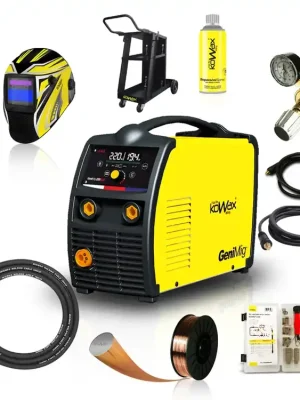 KOWAX GeniMig 220LCD, SYN, DIGI, 2T/4T SET 4 Přímo Od Výrobce