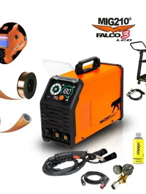 Nová Kolekce Svářecí invertor MIG210FALCO® 3 LCD SET4 (MIG/MMA/TIG)