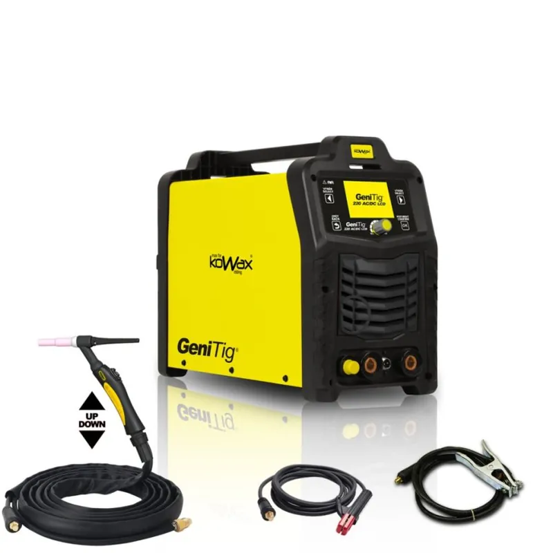 KOWAX GeniTig 220 AC/DC, LCD, PULZ, SYN, HF Originální