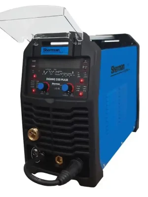 Autentický Synergický invertorový svařovací stroj DIGIMIG 200 PULSE + kabely + hořák