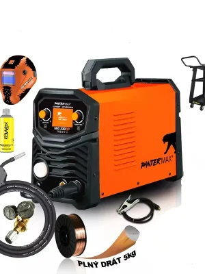 PANTERMAX® MIG230DP invertorová svářečka MIG/TIG/MMA SET5 Nejprodávanější