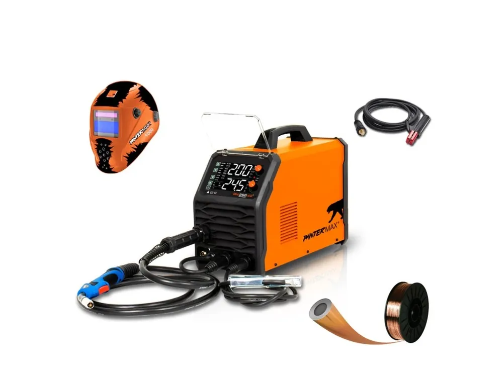 Svářecí invertor MIG260LED® SET1 (MIG/MMA/TIG) Sezónní Sleva