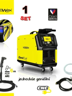 Cenový Hit Plasmová řezačka GeniCut® 121LCD SET1, hořák 120A, 6 m