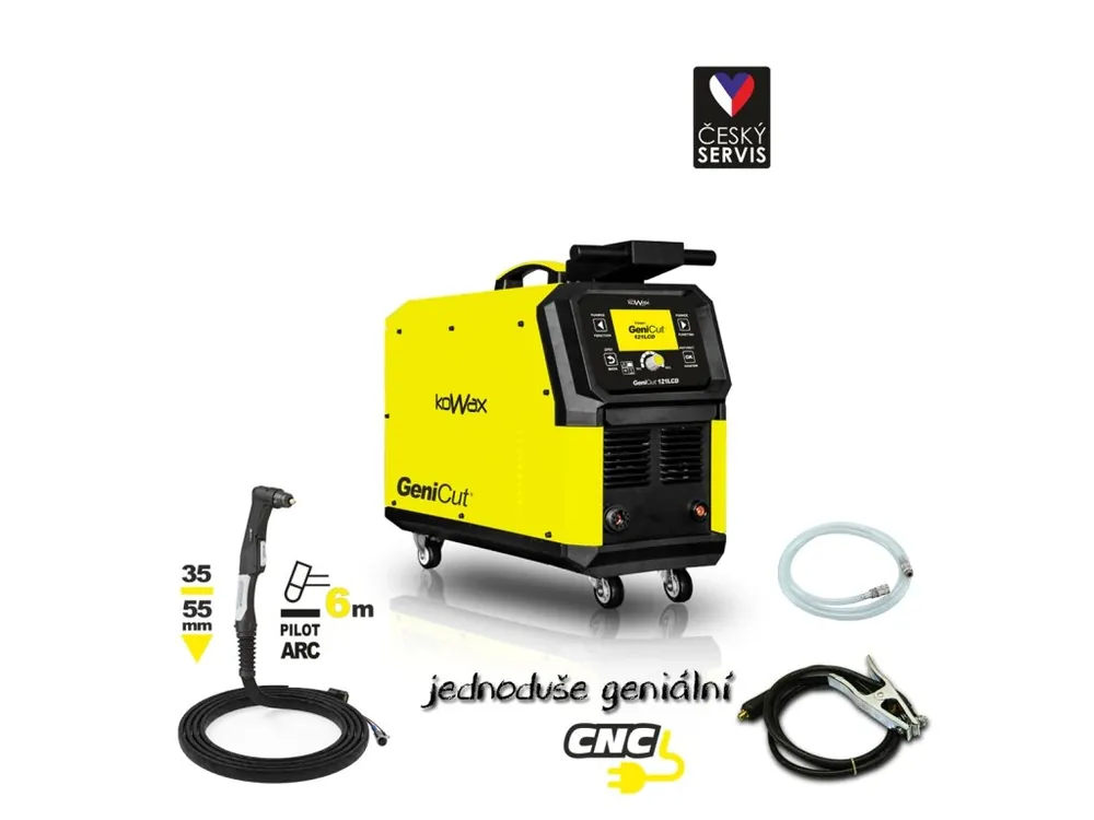 Sleva Plasmová řezačka GeniCut® 121LCD, hořák 120A, 6 m