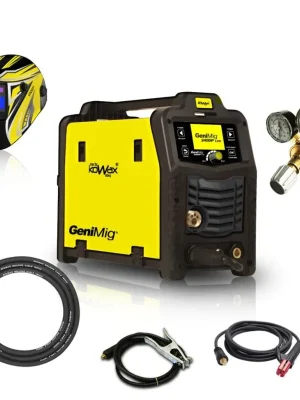 KOWAX GeniMig 240DP LCD, MIG/MAG/LiftTIG, Double Pulz, SYN, JOB18, 2T/4T/S4T, 4kl SET 1Q Originální