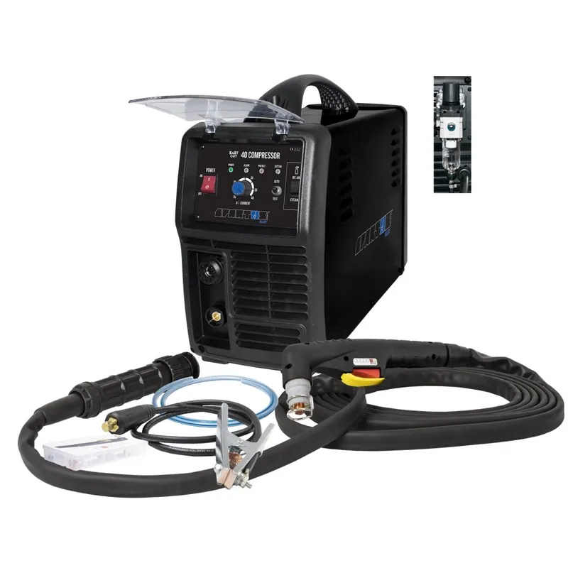 Plazmový řezací stroj EasyCUT 40 Compressor + hořák 45H/ 6m Nízká Cena