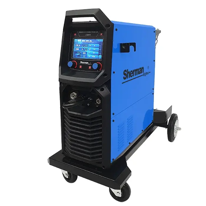 Svářecí invertor MIG DIGIMIG 351 COMBO PULSE LCD 350A /60% + kabel + hořák 36/3m + ventil + láhev CO2 plná Kup Teď