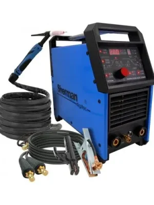 DIGITIG 200 GD AC/DC P 200 A - 40% Svářecí invertor + kabel + hořák TIG + ventil + láhev ARGON plná Expresní Doručení