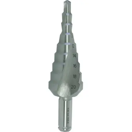 Vrták stupňovitý HSS 9 st./4-20 mm - stopka 8 mm Nakupujte Hned