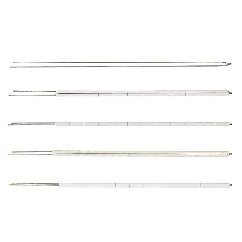 Termočlánkový element pro sondy s keramickou izolací - Typ keramické izolace tyčinky s 1x dírouTyp termočlánku EPrůměr drátu 3,264 mm (8 AWG)Délka 30 cm (12") Výprodej
