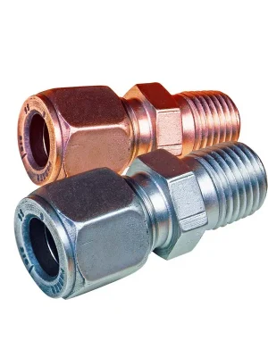 Top Prodej OMEGALOK™ compression fitting with conical seal - Tubing diameter 1/8"External thread BSPP G1/4Material Stainless steel 316