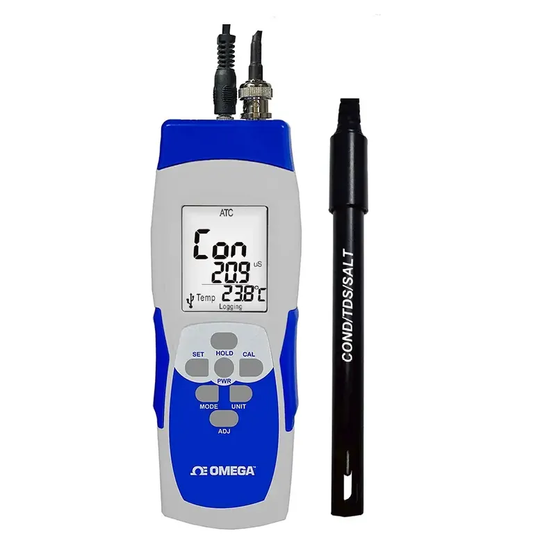 Nejlepší Volba Conductivity, TDS, Salinity Meter and Data Logger - Features probe only (K=10, salt water)