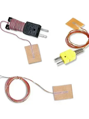 Expresní Doručení Self-Adhesive Fast Response Surface Thermocouples (Pack of 5) - Thermocouple type TTermination type miniature TC connector with caddyLenght 1 m