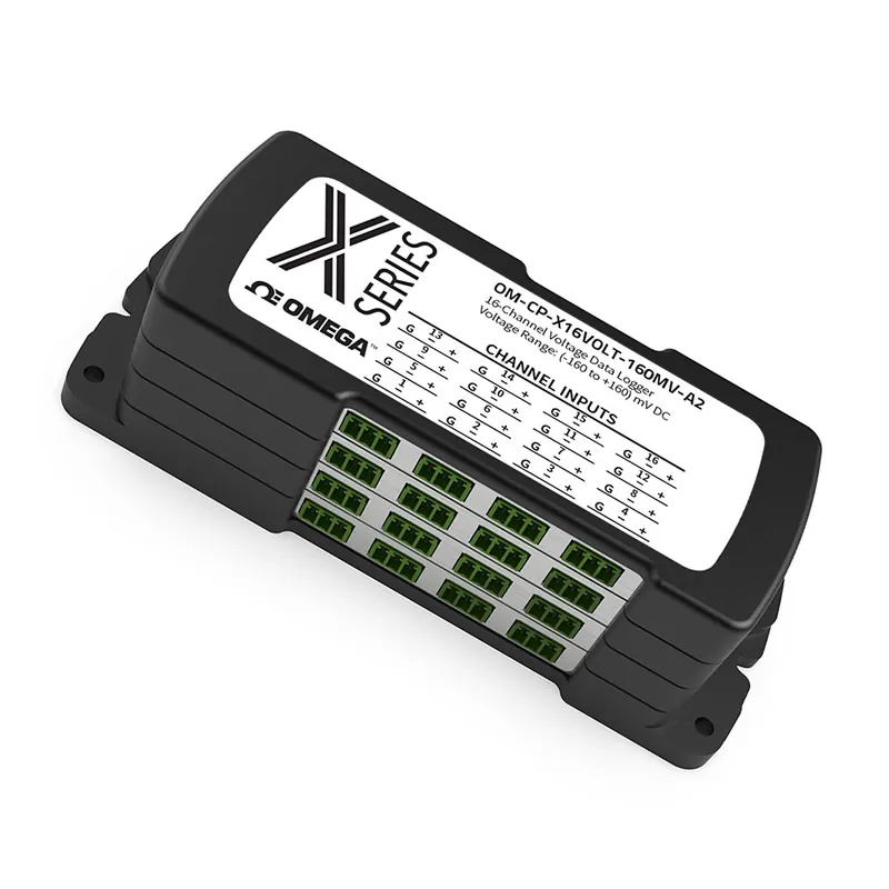 Napěťový datalogger s 4, 8, 12 nebo 16 kanály - Počet vstupů 16Typ vstupu ±3.2 V Expresní Doručení
